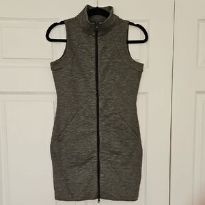 Title Nine Charcoal Gray Passport Vest Dress